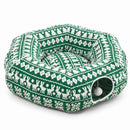 Christmas Cat Tunnel Bed – 2-in-1 Hideaway & Lounge