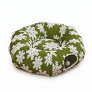 Christmas Cat Tunnel Bed – 2-in-1 Hideaway & Lounge
